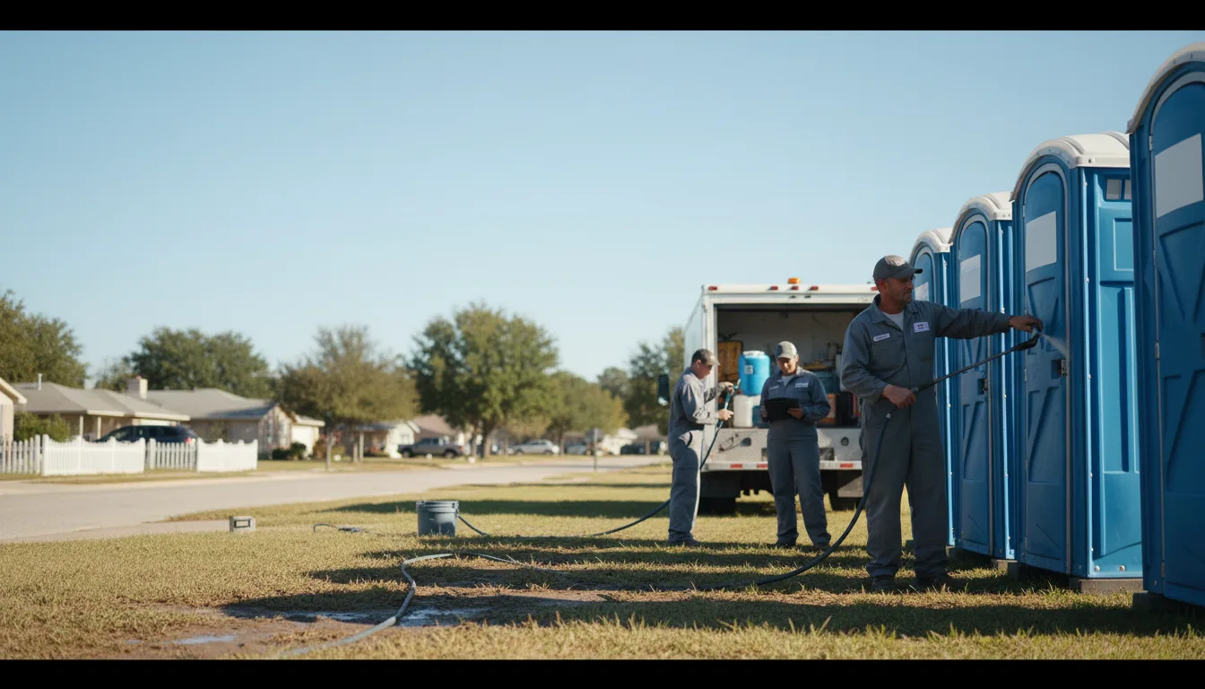 Long-Term Portable Toilet Rental in Waycross, GA near me